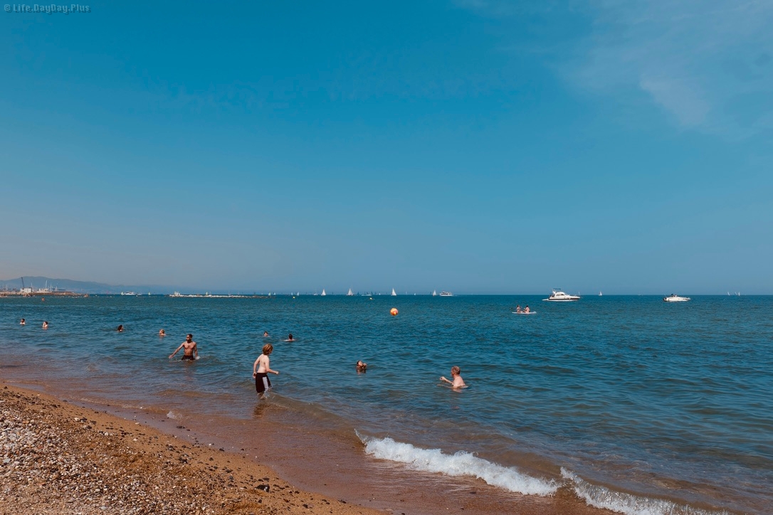 巴塞罗那海岸沙滩