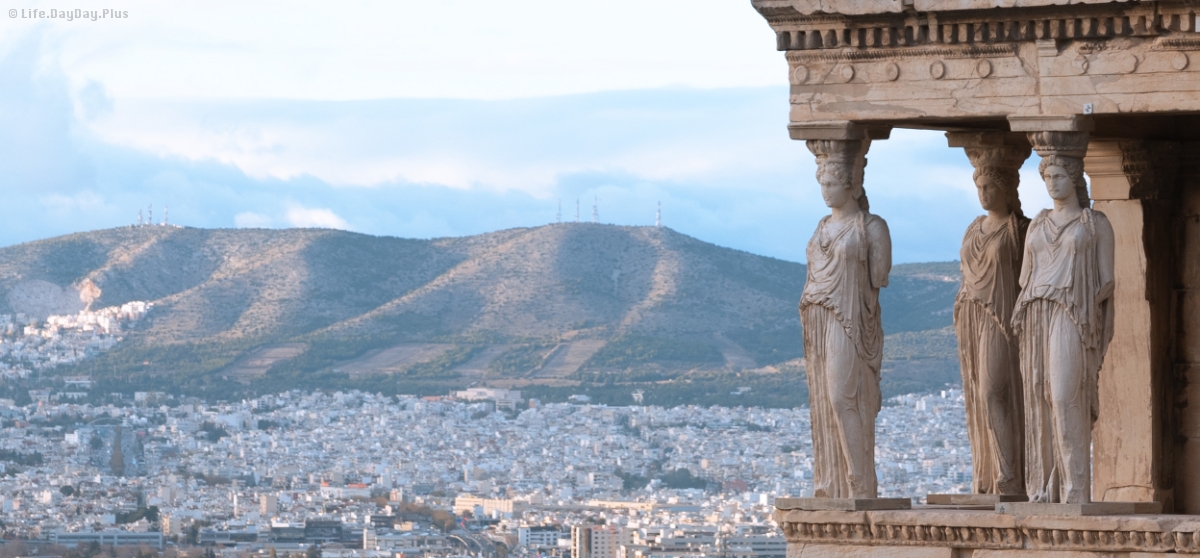 D2 雅典神庙的石柱